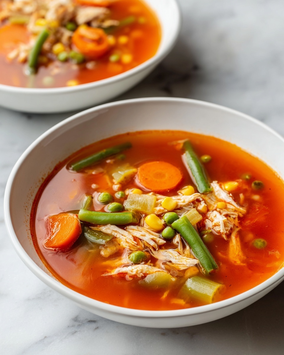 Simple Chicken Vegetable Soup Recipe - Recipe Image