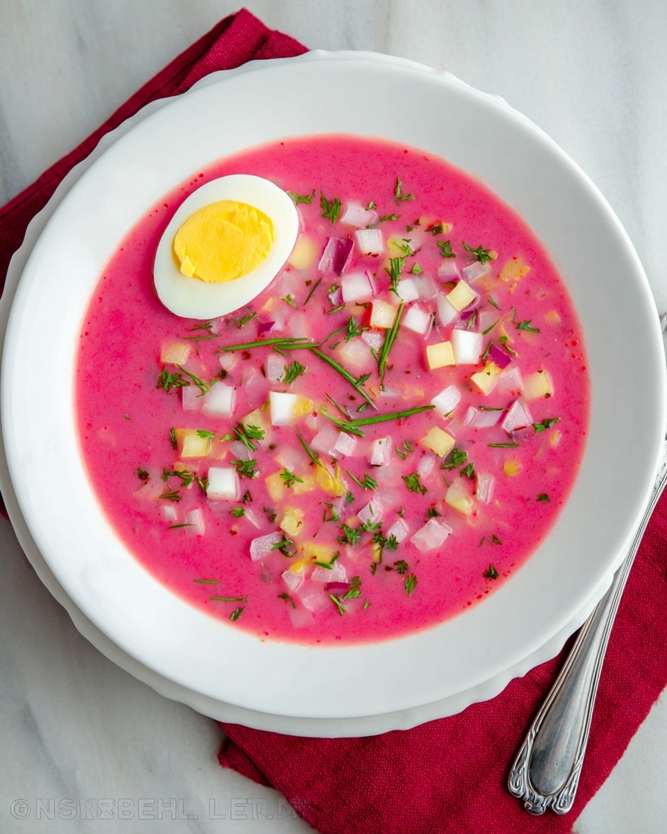 Holodnik - a Cold Summer Soup Recipe - Recipe Image