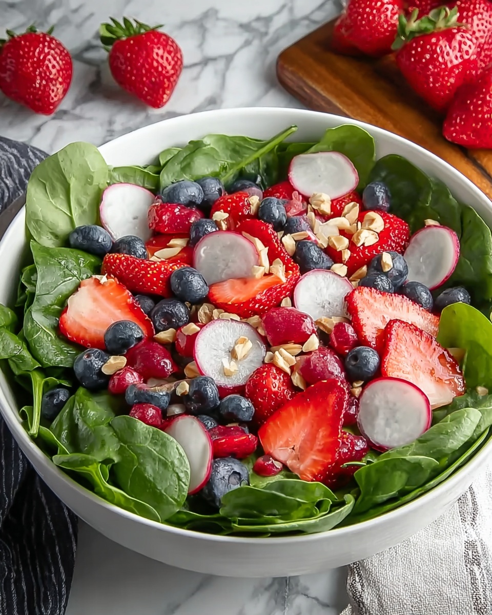 Strawberry Spinach Salad – A Refreshing and Healthy Meal Recipe - Recipe Image