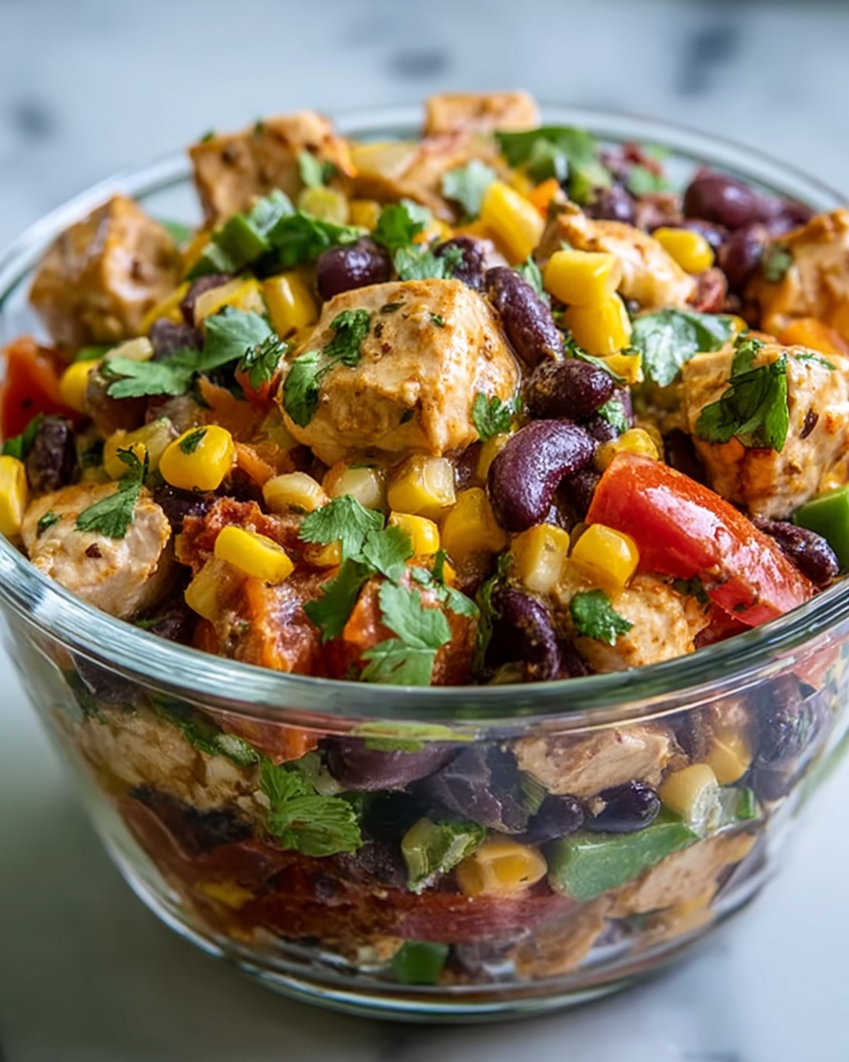 Zesty Southwest Chicken Salad Recipe - Recipe Image