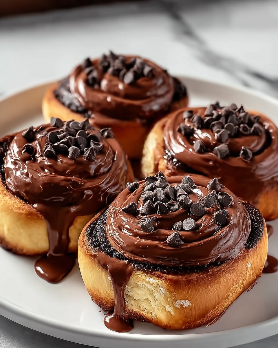 Chocolate Cinnamon Rolls: A Gooey, Decadent Twist on a Classic Favorite Recipe - Recipe Image