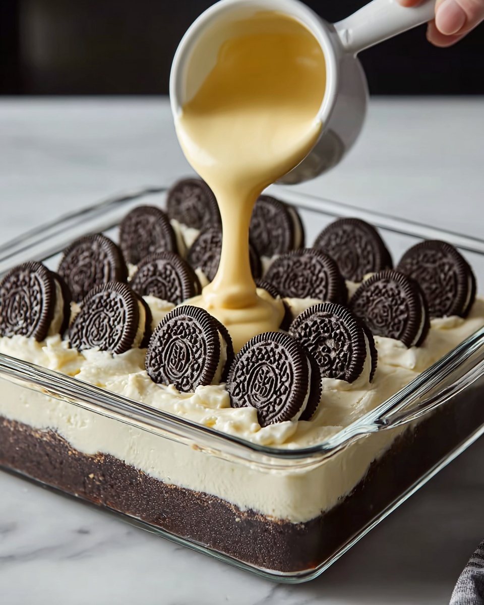 Oreo Dump Cake Recipe: The Gooey Chocolate Dessert Everyone Craves Recipe - Recipe Image