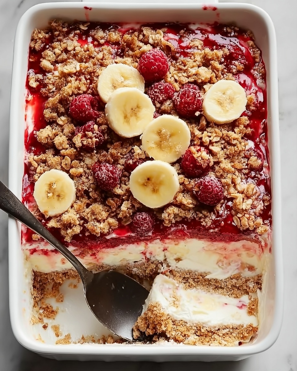 Banana Split Dump Cake Recipe - Recipe Image