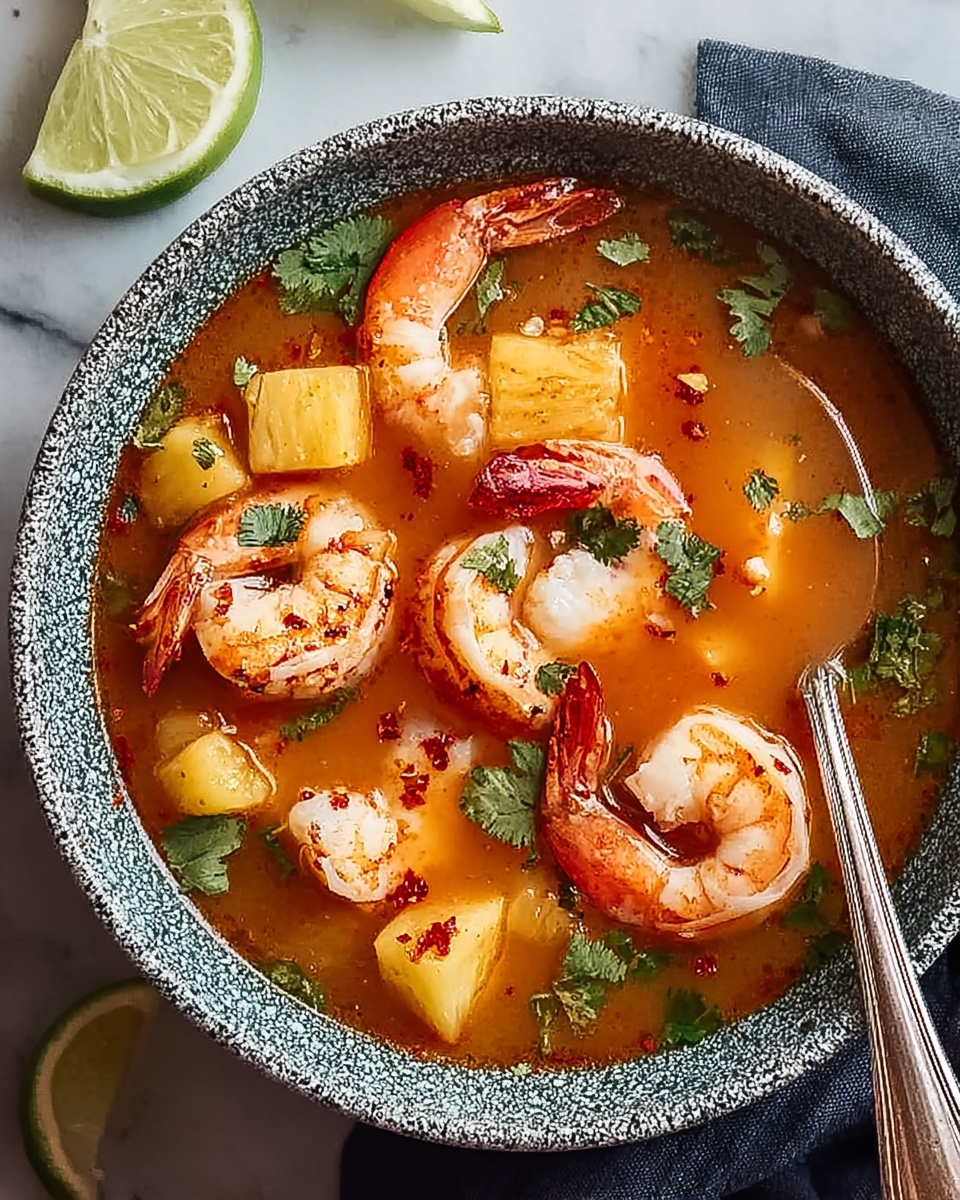 Spicy Shrimp Soup Recipe - Recipe Image