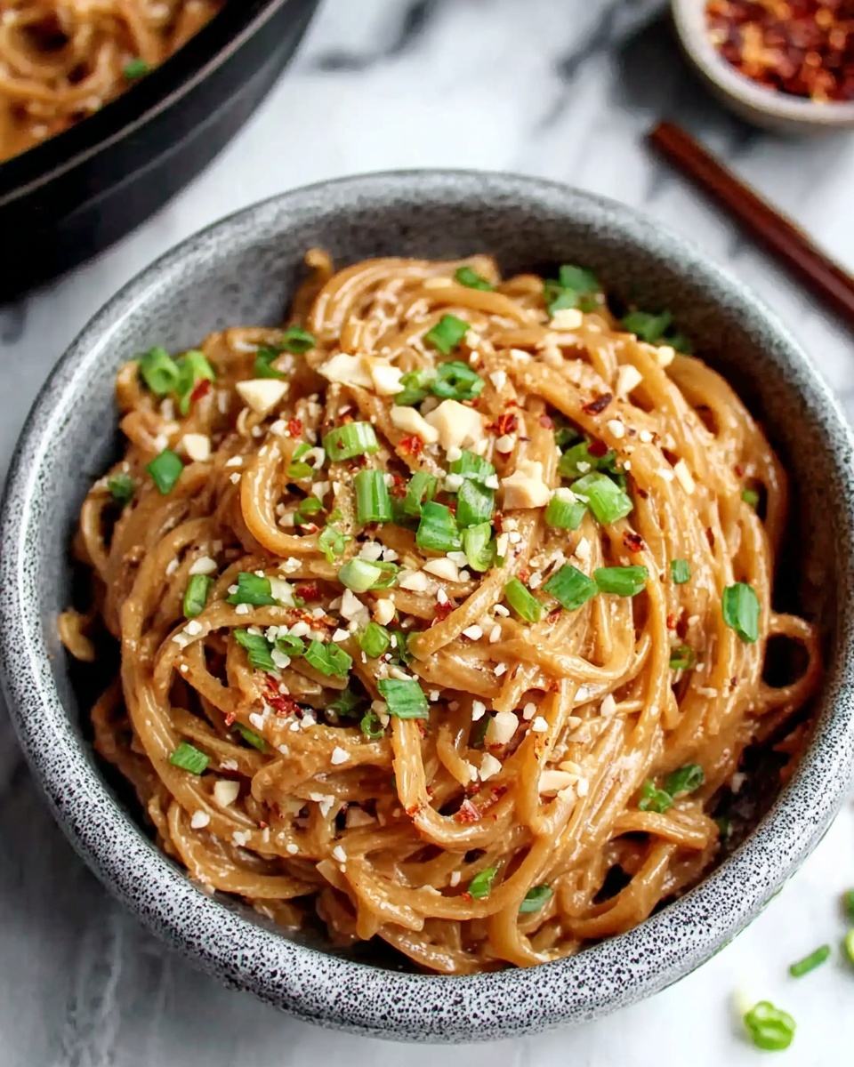 Spicy Peanut Butter Noodles Recipe - Recipe Image
