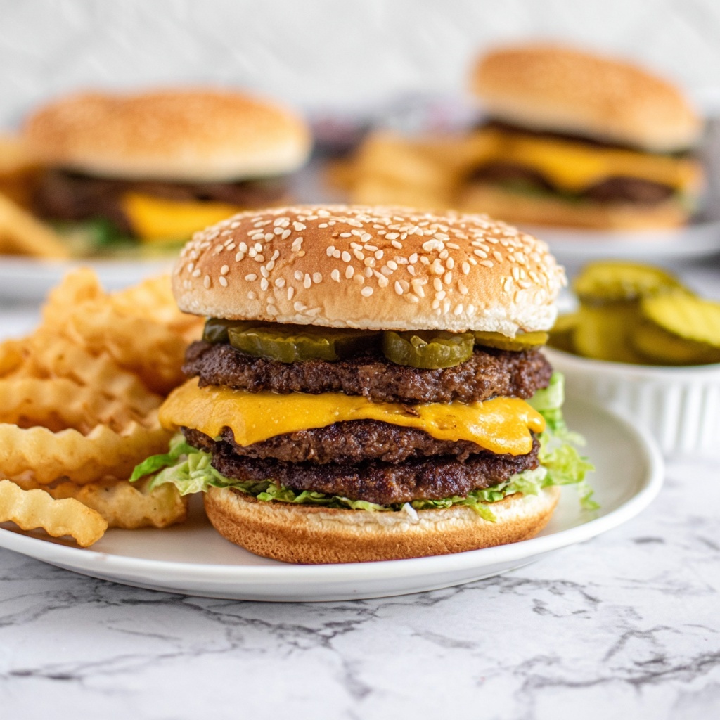 Blackstone Smash Burgers Recipe - Recipe Image