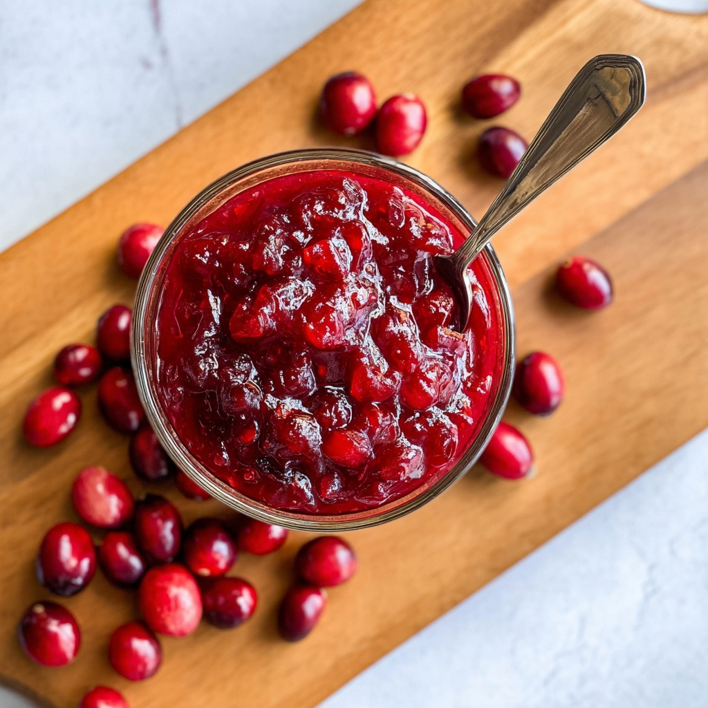 Homemade Cranberry Sauce Recipe - Recipe Image