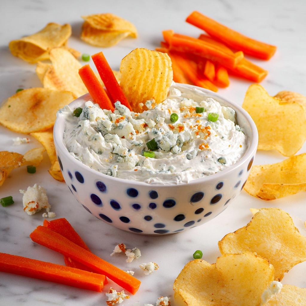 Blue Cheese Dip with Greek Yogurt Recipe - Recipe Image