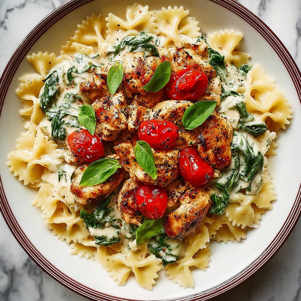 Creamy Italian Herb Chicken Pasta Recipe - Recipe Image