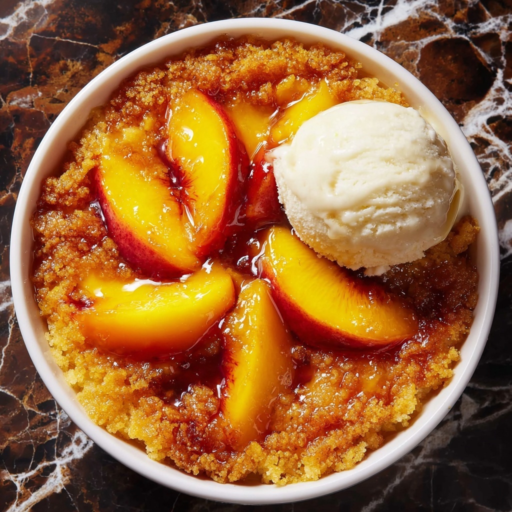 Brown Sugar Peach Cobbler Recipe - Recipe Image