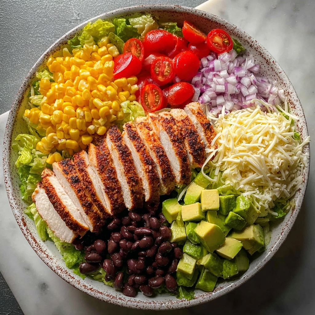 High Protein Southwest Chicken Salad Recipe - Recipe Image