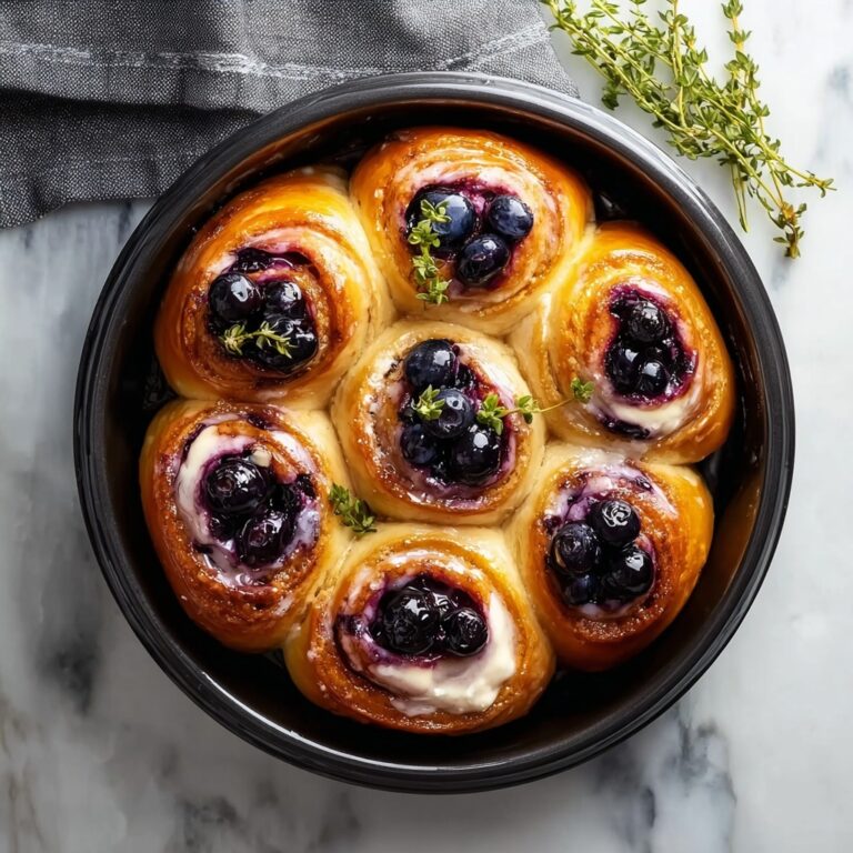 Blueberry Cinnamon Rolls Recipe