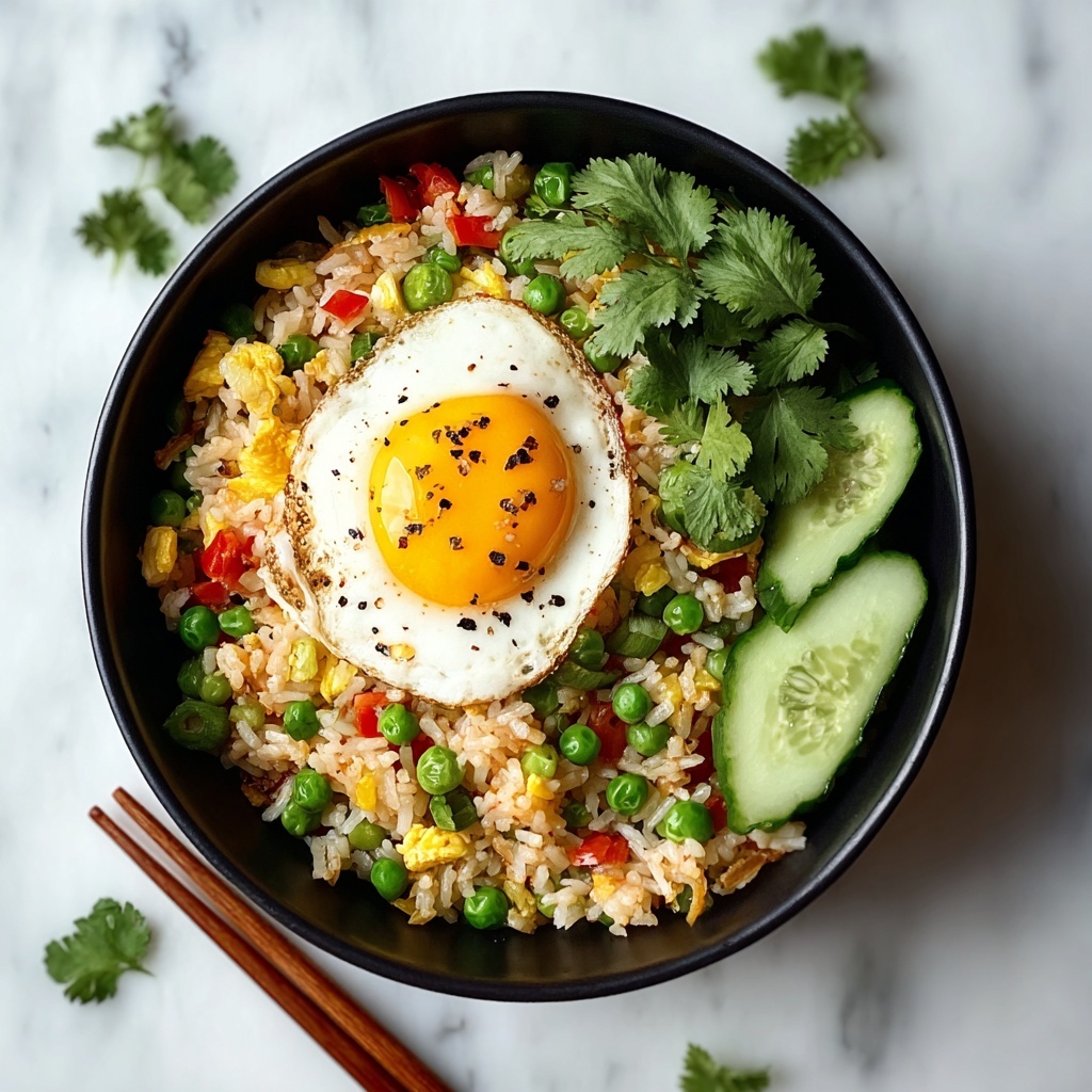 Spicy Egg Fried Rice Recipe - Recipe Image