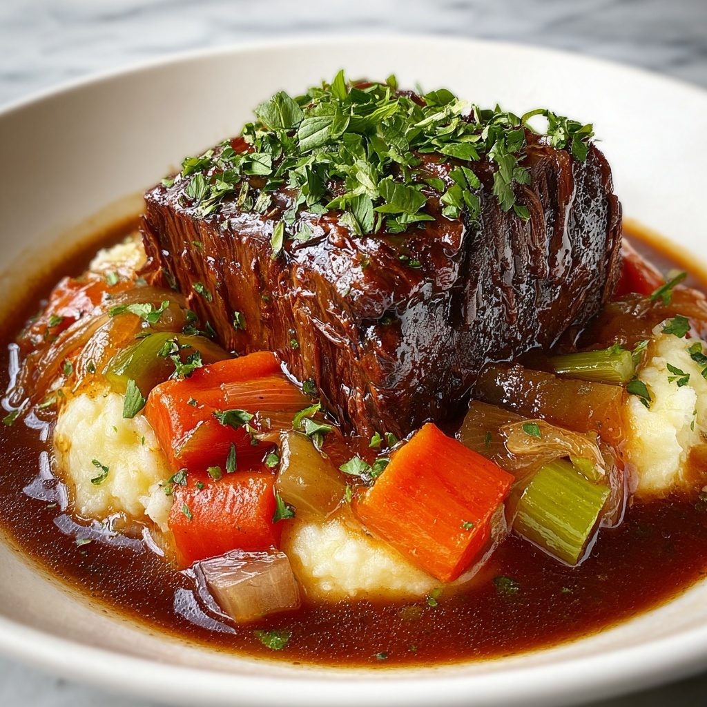 Red Wine Braised Beef Recipe - Recipe Image