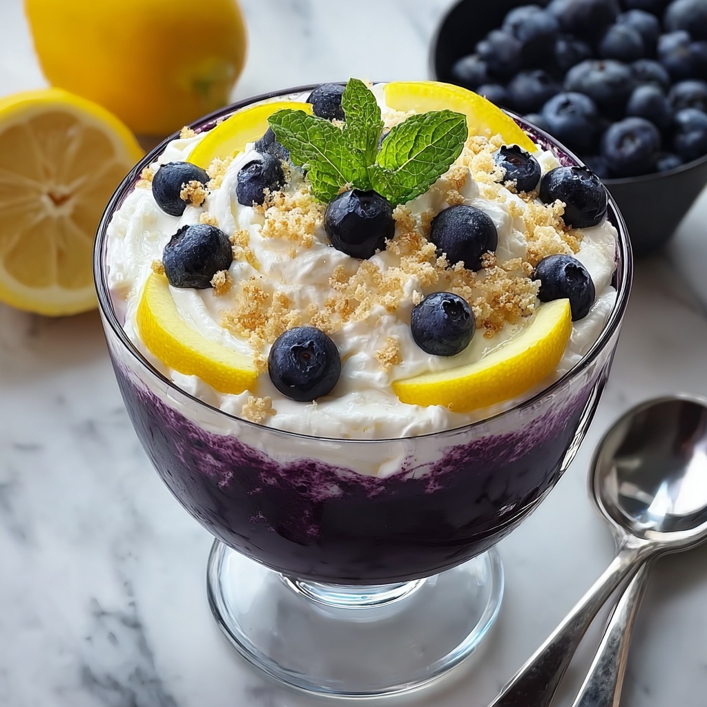 Lemon Blueberry Trifle Recipe - Recipe Image