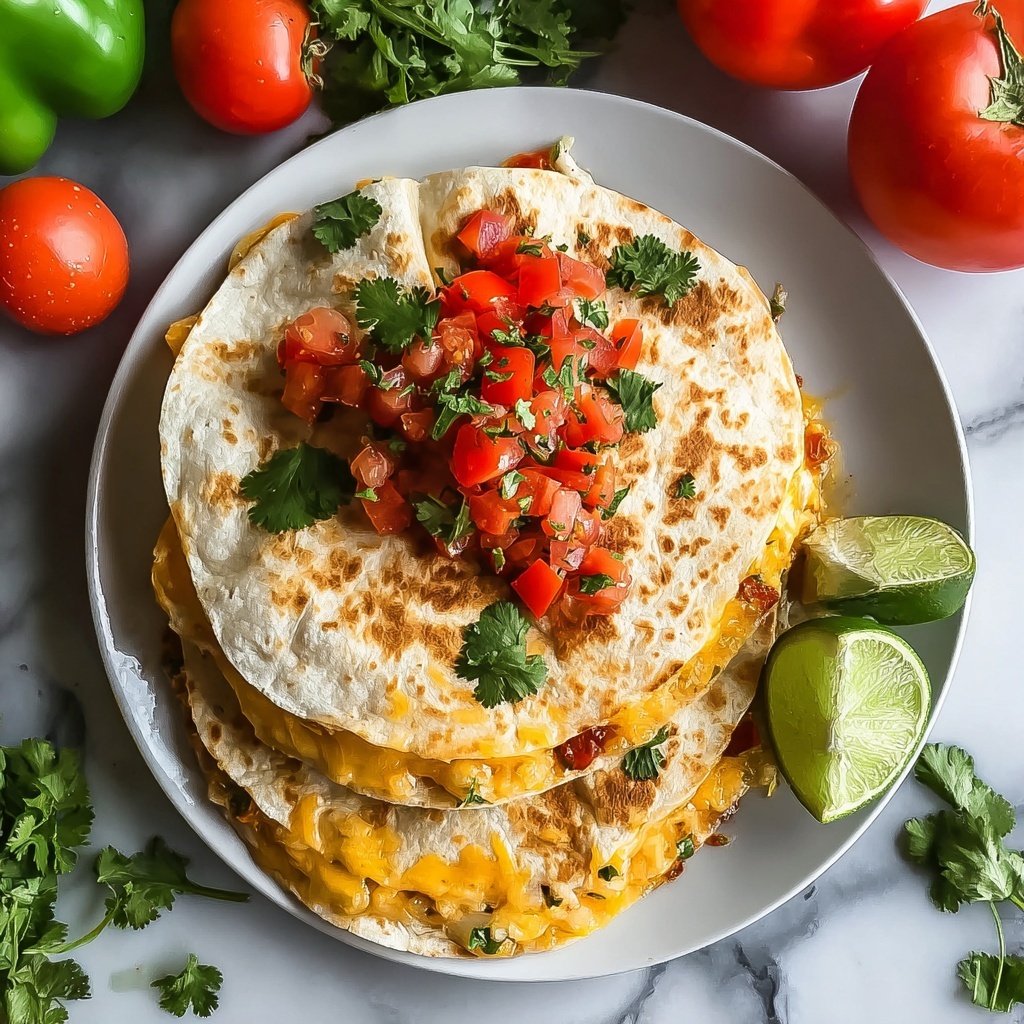 Breakfast Quesadillas with Bacon, Sausage, and Cheddar-Mozzarella Blend Recipe - Recipe Image