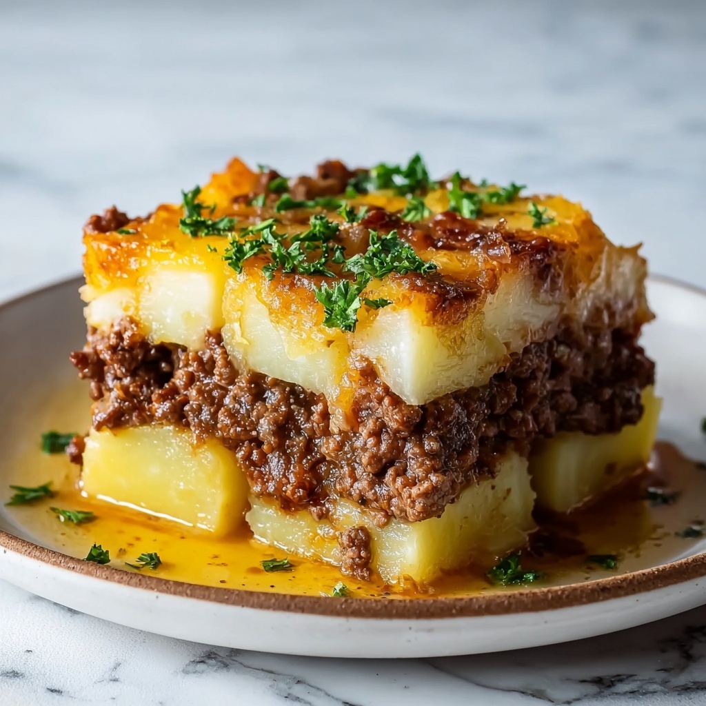 Loaded Potato and Meatloaf Casserole Recipe - Recipe Image