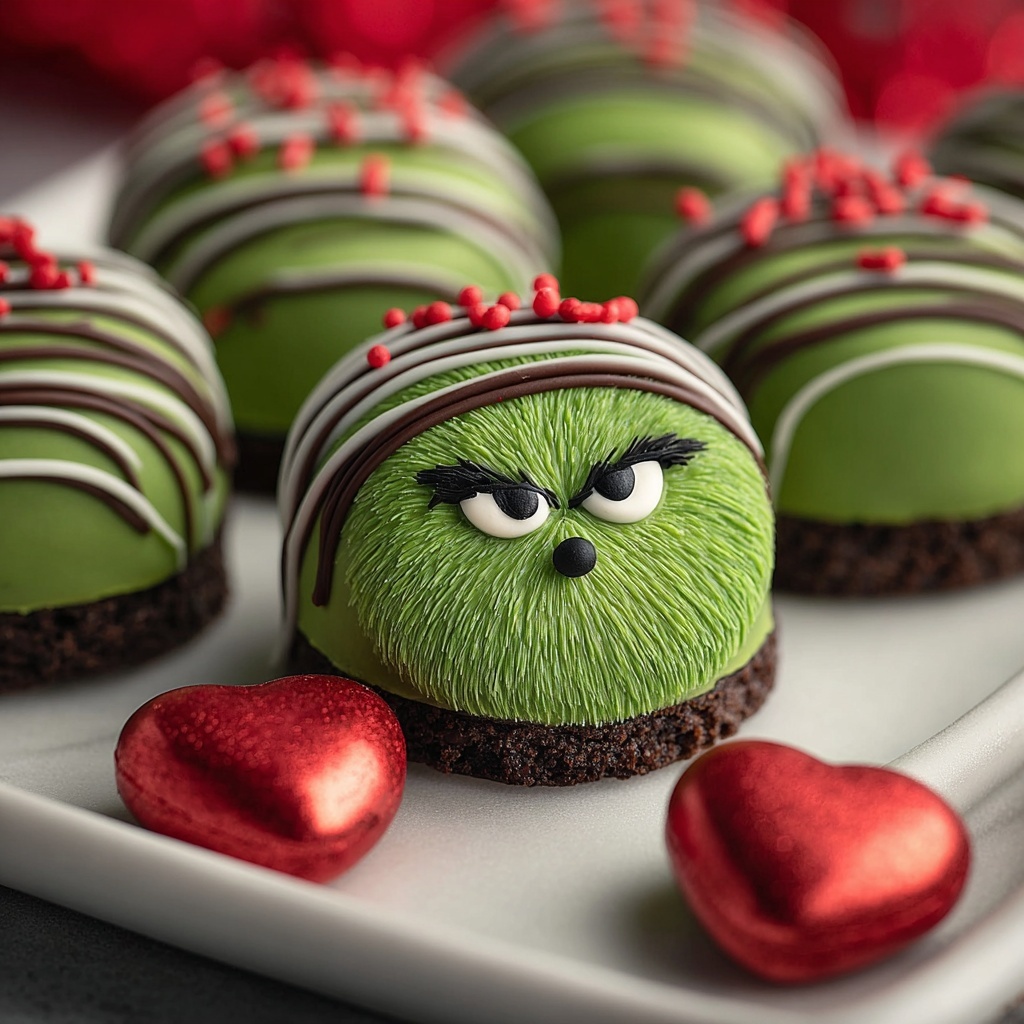 Grinch Christmas Truffles Recipe - Recipe Image