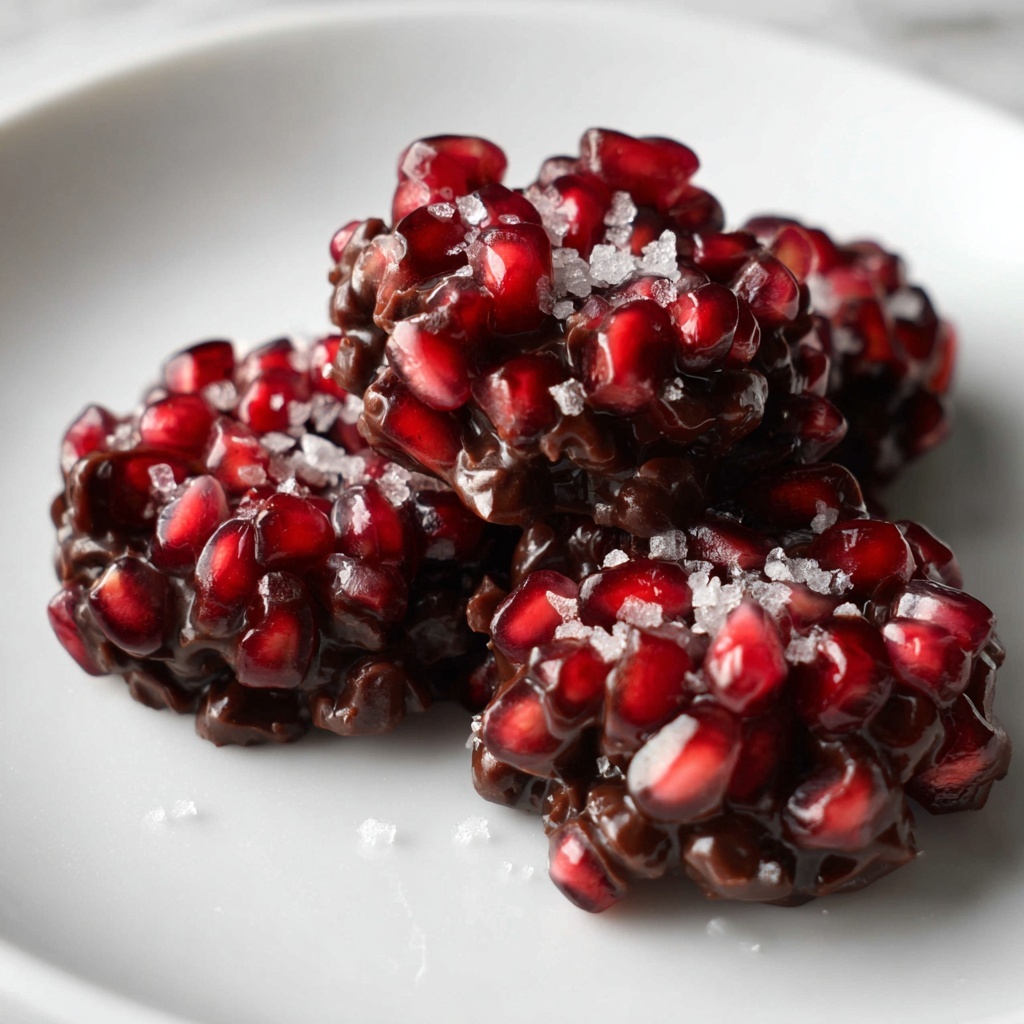 Pomegranate Dark Chocolate Bites Recipe - Recipe Image