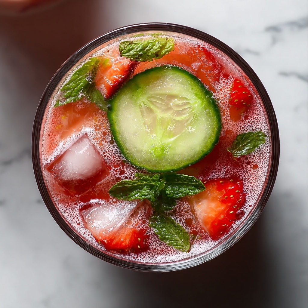 Strawberry Coconut Rum Cooler Recipe - Recipe Image
