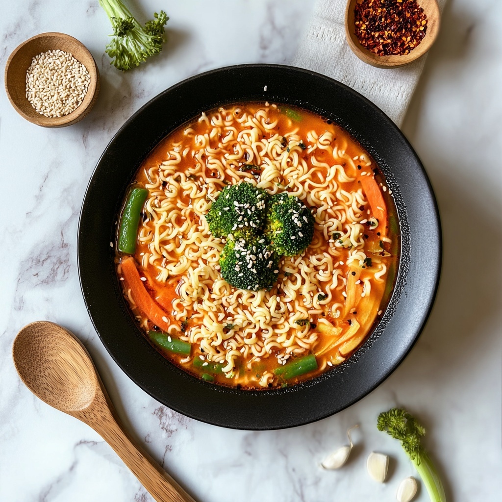 Saucy Ramen Noodles Recipe - Recipe Image