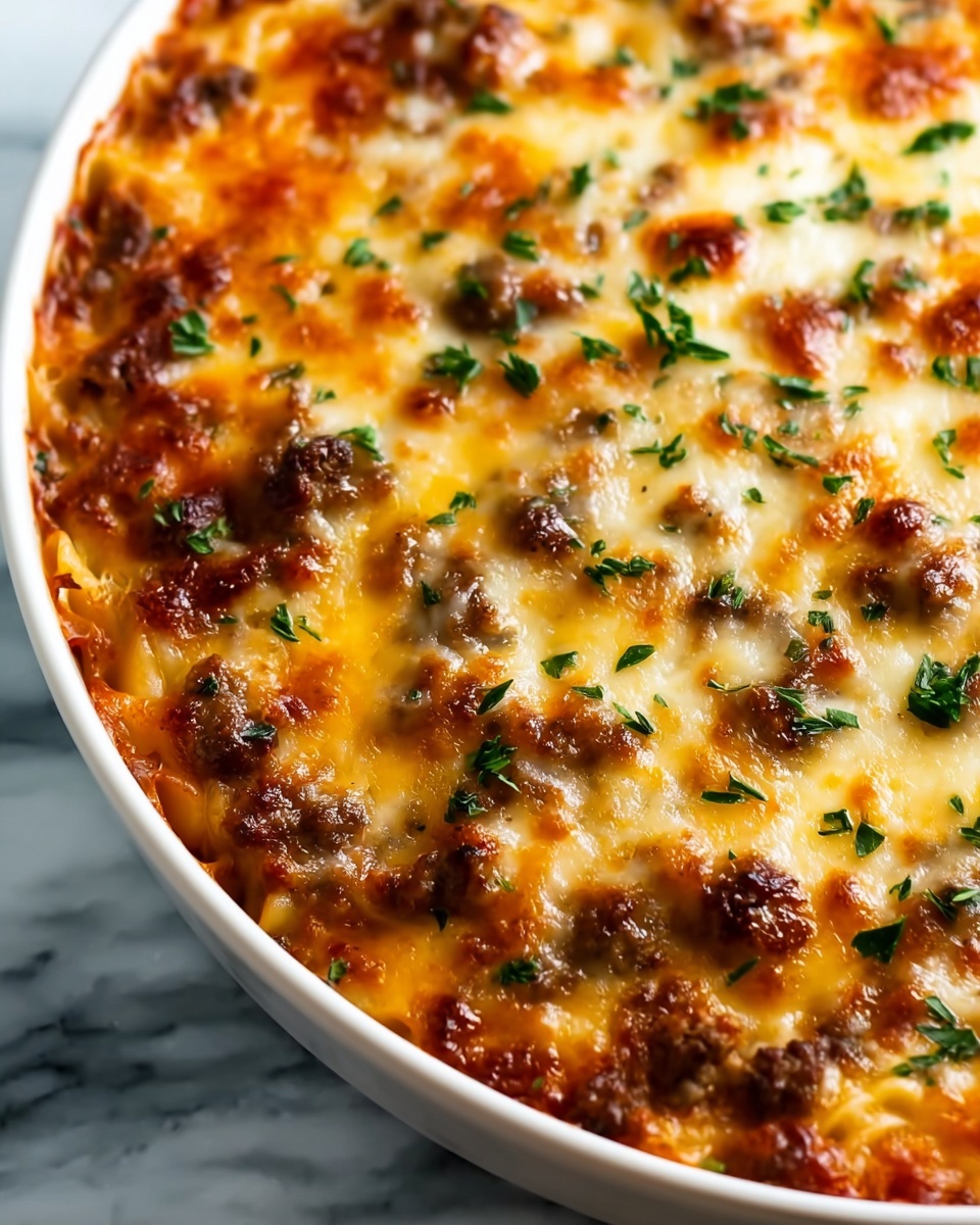 High Protein Spaghetti Casserole Recipe - Recipe Image