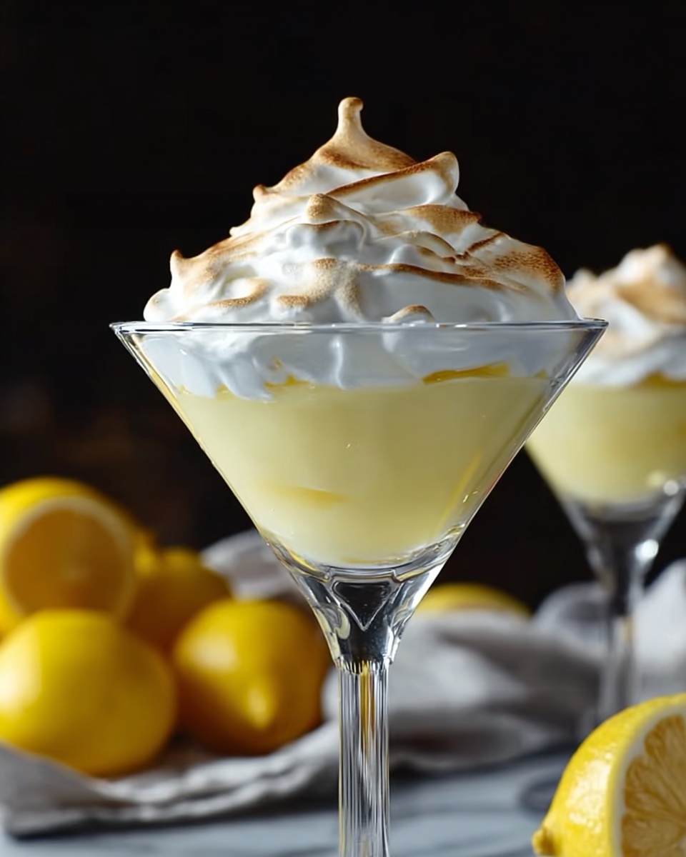 Lemon Meringue Pie Martini Recipe - Recipe Image