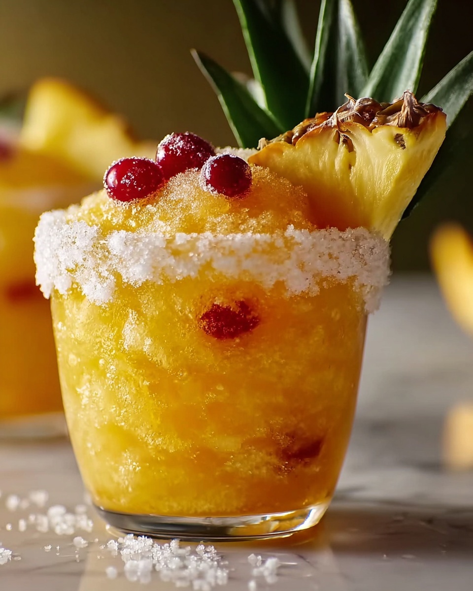 Snowy Pineapple Punch Recipe - Recipe Image