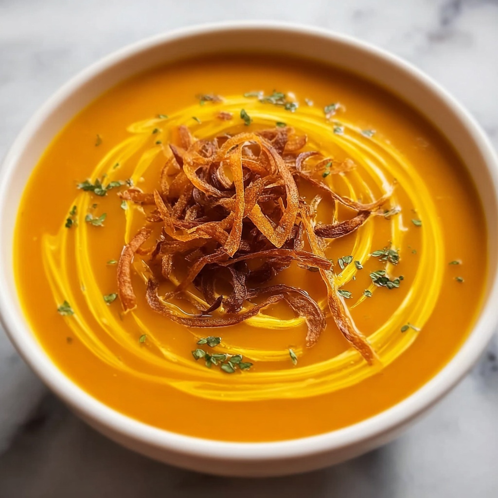 Sweet Potato Soup with Coconut Milk and Spices Recipe - Recipe Image
