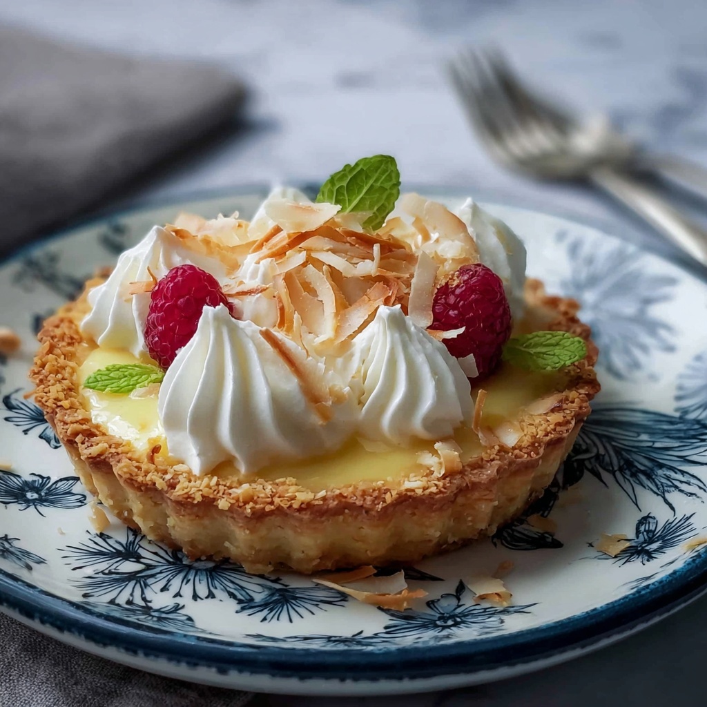 Lemon Sugar Coconut Cream Pie Recipe - Recipe Image