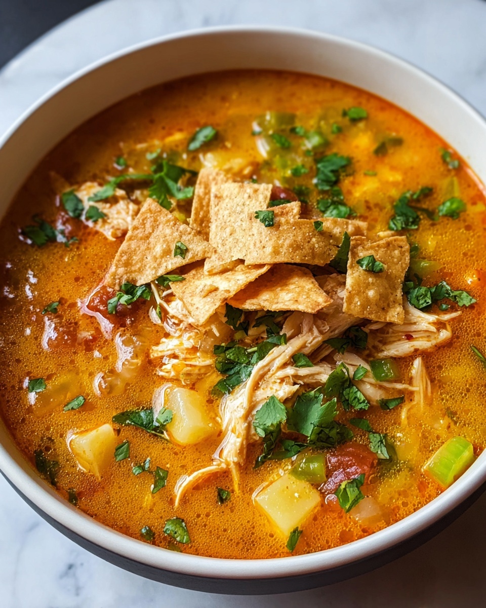 Chicken Tortilla Soup Recipe - Recipe Image