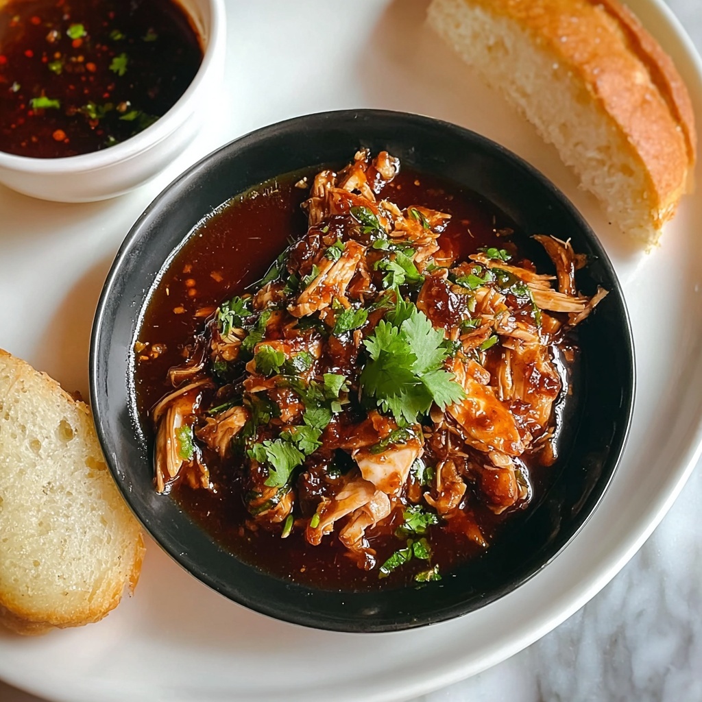 Slow Cooker BBQ Pulled Chicken Recipe - Recipe Image