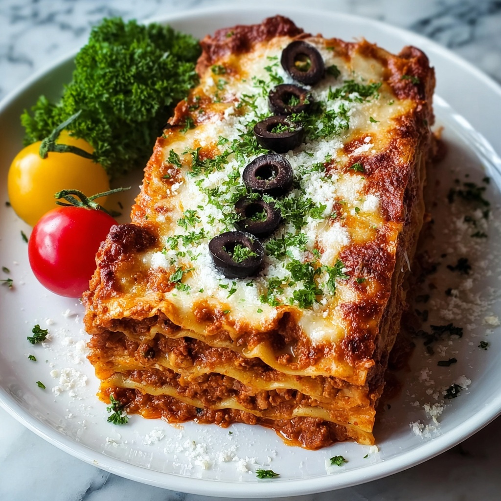 Hauntingly Spicy Baked Ghostly Lasagna Recipe - Recipe Image