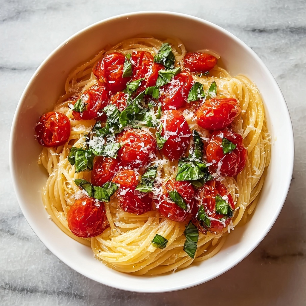 Tomato Basil Pasta Recipe - Recipe Image