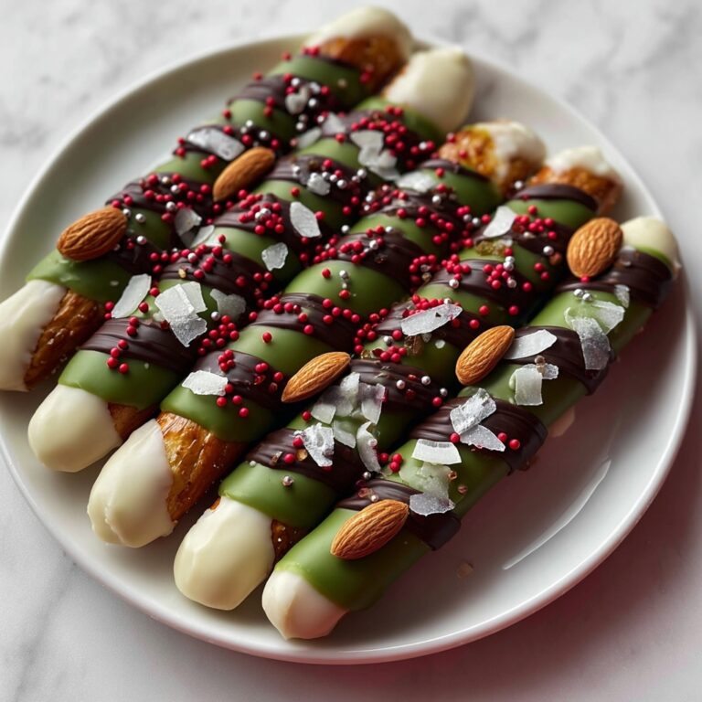 Witch Finger Pretzel Rods Recipe