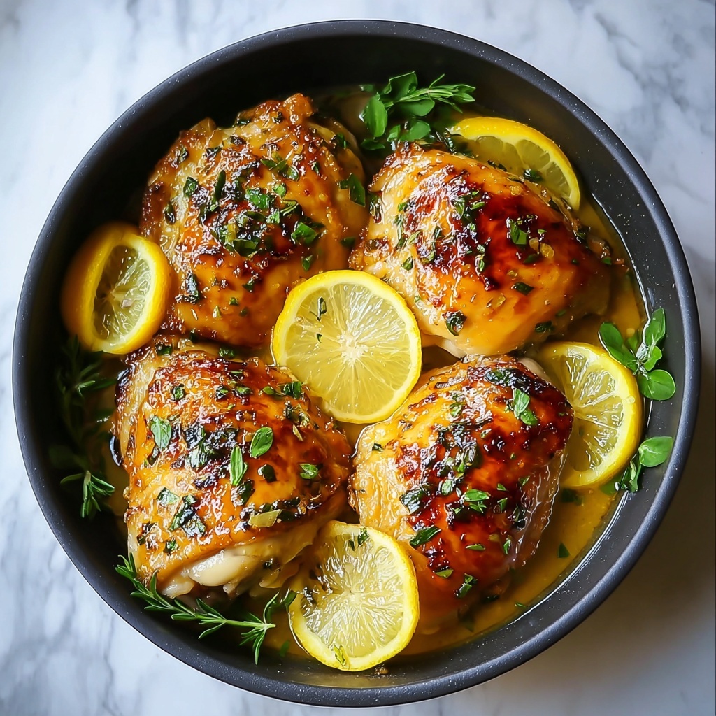 Baked Lemon Butter Chicken Recipe - Recipe Image