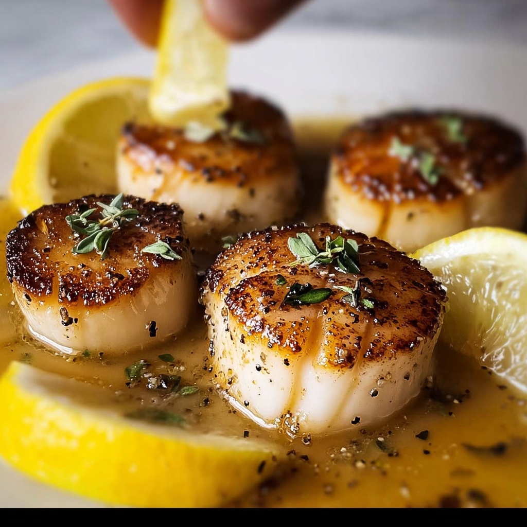 Pan-Seared Scallops: An Amazing Ultimate Seafood Sensation Recipe - Recipe Image