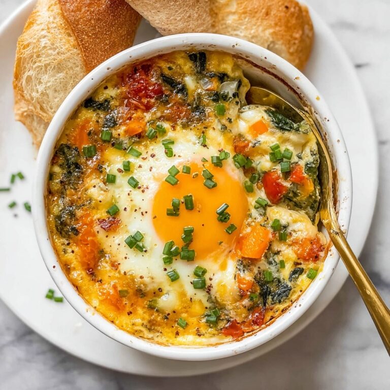 Baked Feta Eggs Recipe