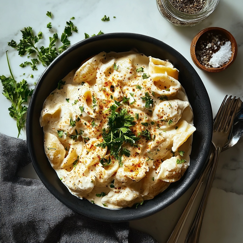 Buffalo Chicken Alfredo Penne Recipe - Recipe Image