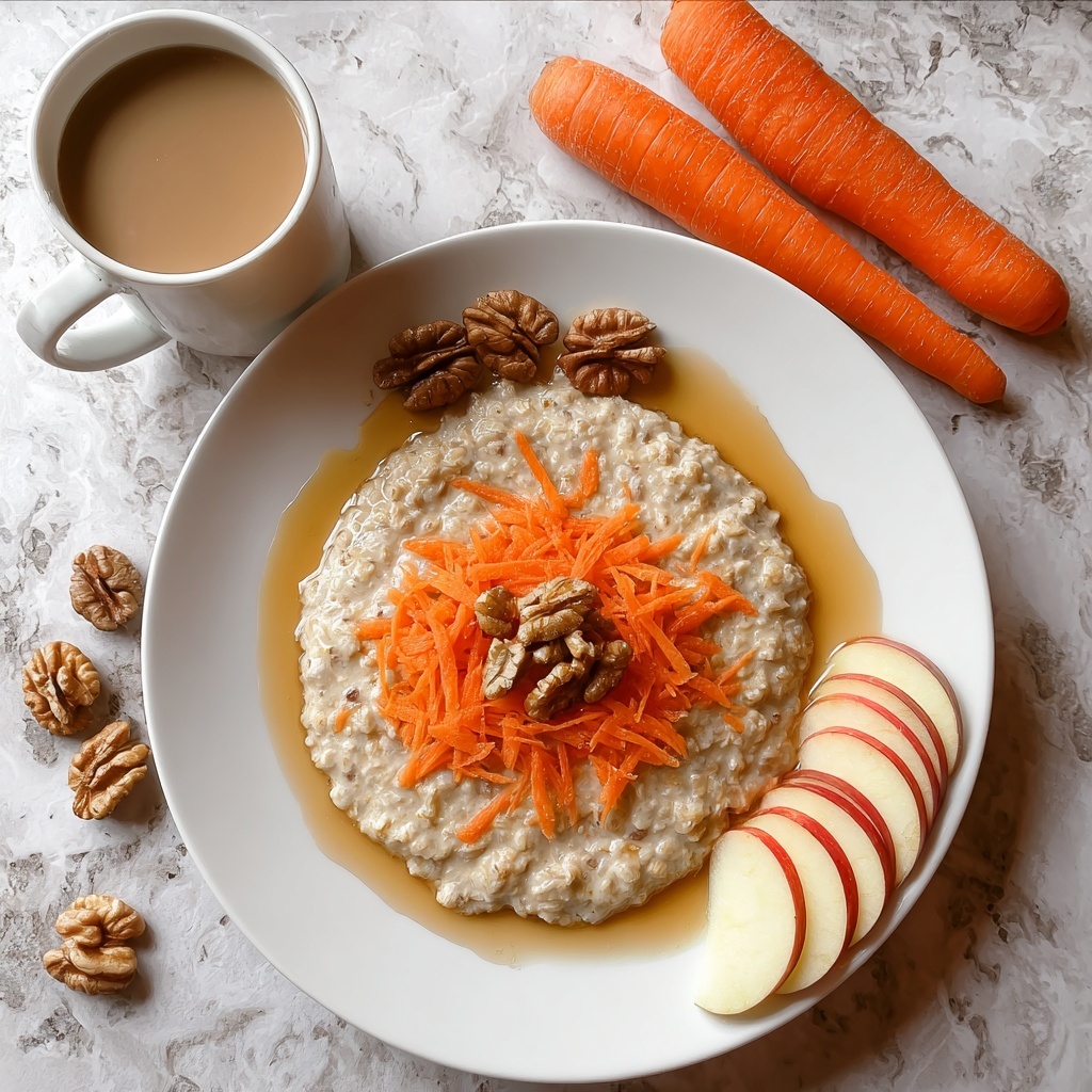 Carrot Apple Oatmeal Recipe - Recipe Image