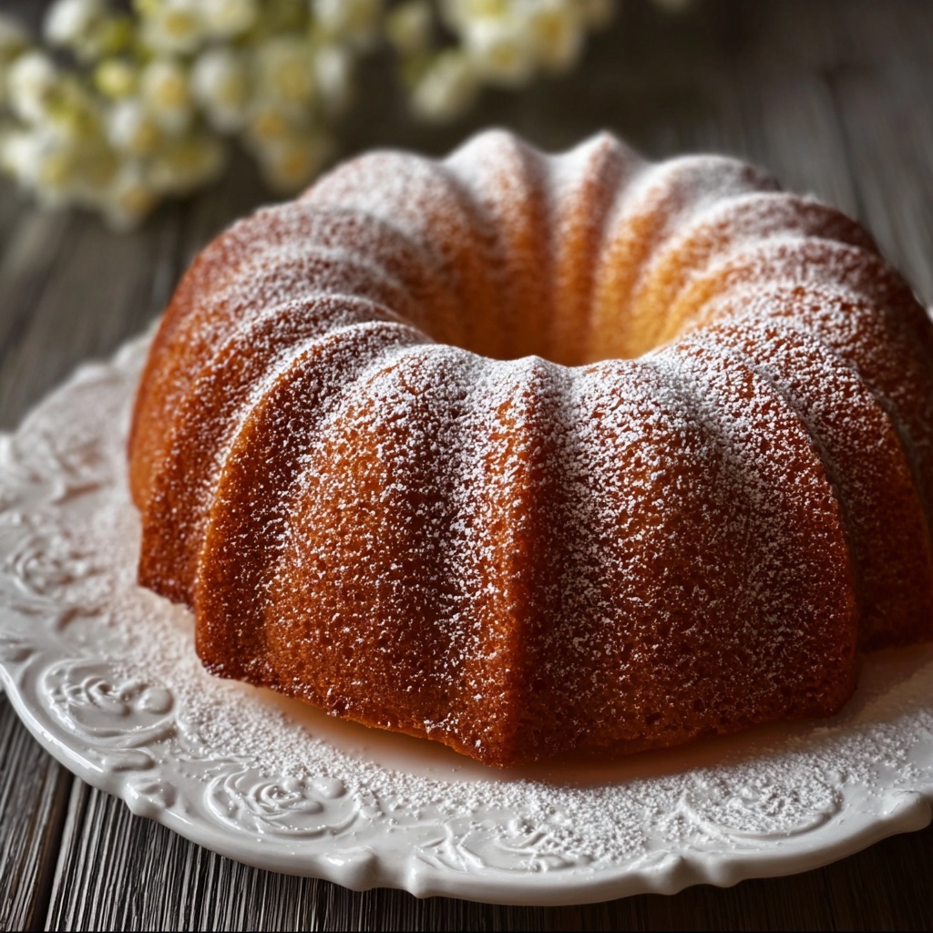 Apple Cider Pound Cake Recipe - Recipe Image