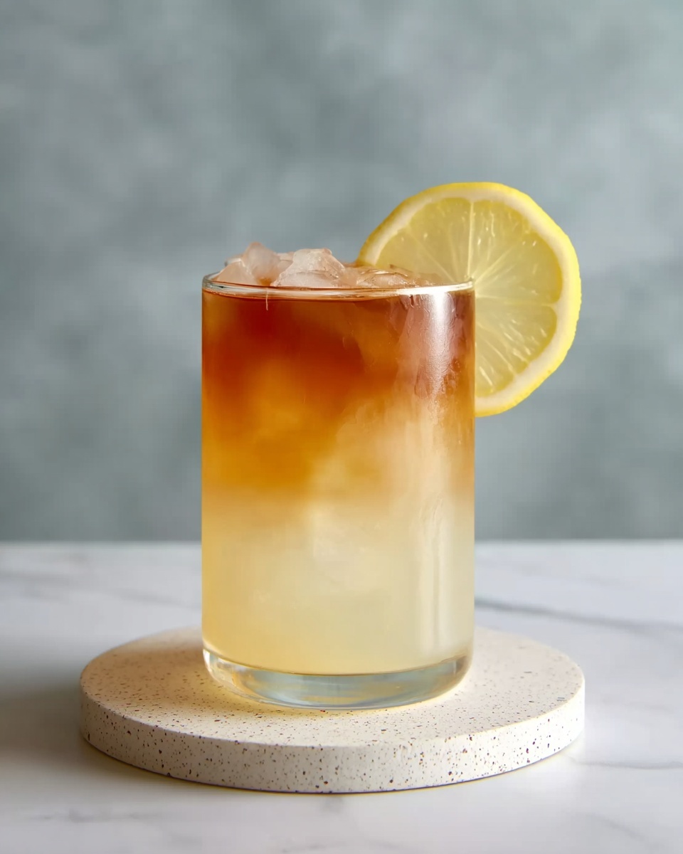 Lemon Vanilla Black Tea Iced Tea Recipe - Recipe Image