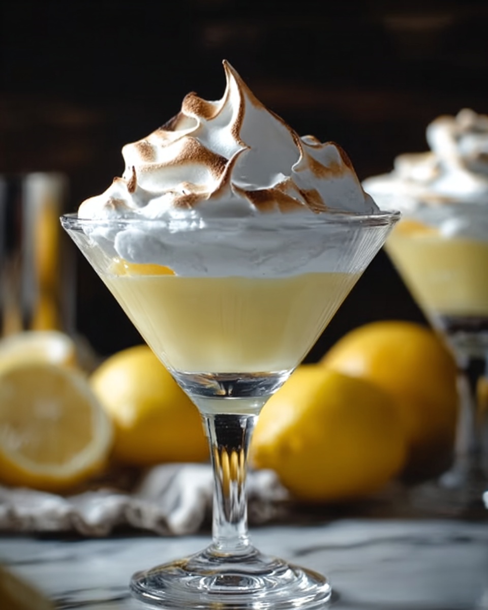 Lemon Meringue Pie Martini Recipe - Recipe Image