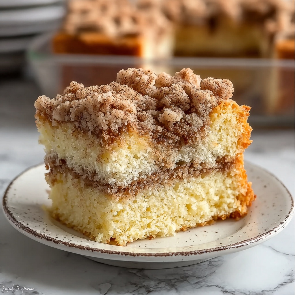 Classic Cinnamon Streusel Coffee Cake Recipe - Recipe Image