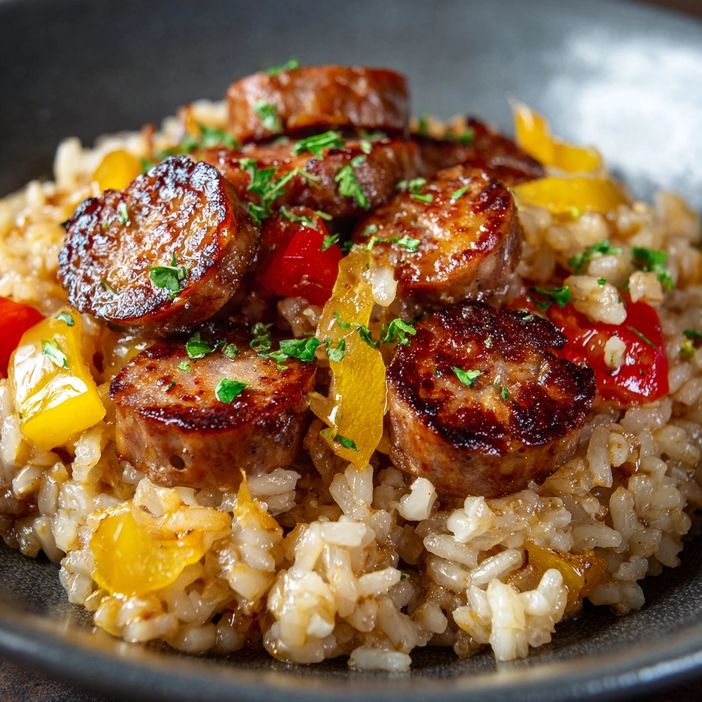 Sausage and Rice Recipe - Recipe Image