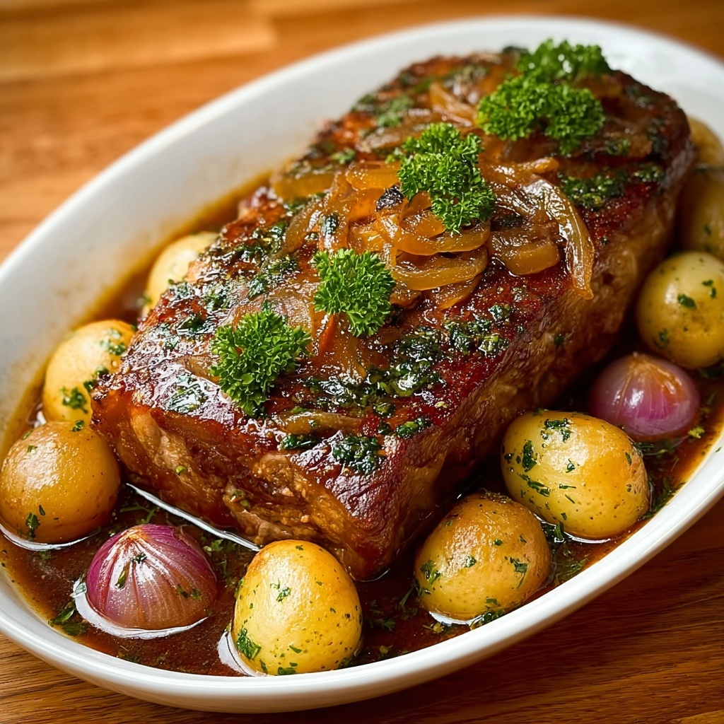 Apple Cider Pork Roast Recipe - Recipe Image