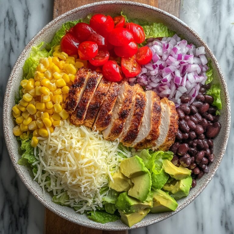 High Protein Southwest Chicken Salad Recipe