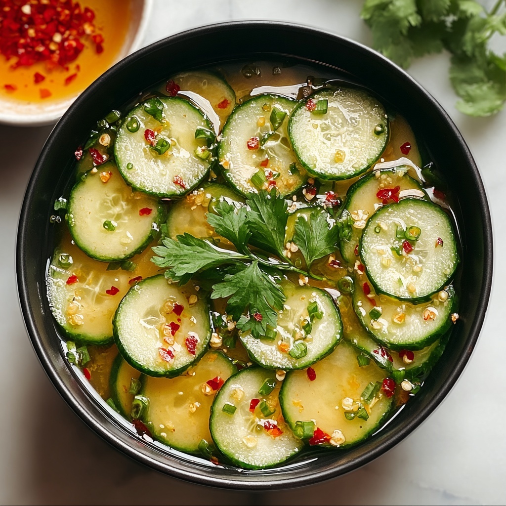 Cucumbers with a BANG Recipe - Recipe Image