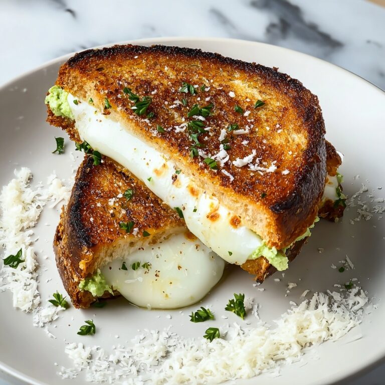 Creamy Avocado Grilled Cheese Recipe