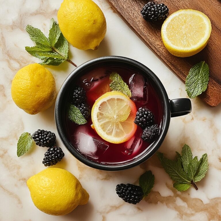 Blackberry Bourbon Lemonade Recipe